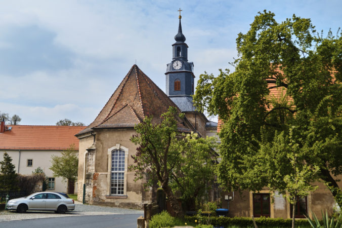 Schloss und Schlosskirche Lockwitz