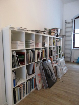 Hier entsteht die Gerhard-Steidl-Leihbibliothek 