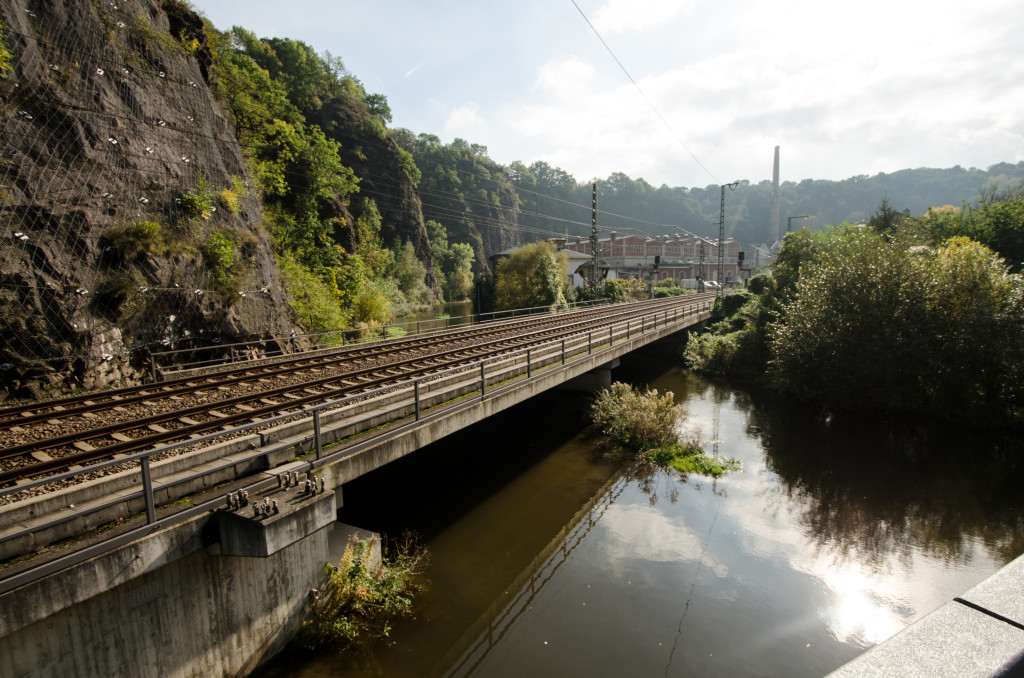 Die S- Bahn Strecke zwischen Tharandt und Dresden wird gern genutzt