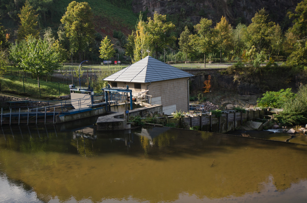 Das Wasserwerk nahe des Felsenkellers lohnt sich zu Bestaunen!